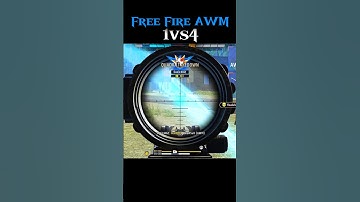 Free Fire Hacker AWM Part 5 😡🔥 | 1v4 Headshot Hacker Exposed! #shorts