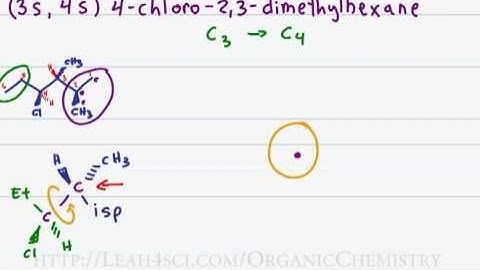 Newman Projection Part 4 - Multi-Substituted Molecule