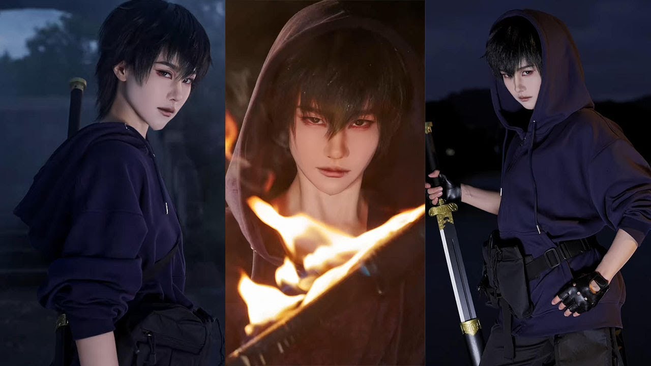 今天咱們就來挑戰張起靈，條件有限輕噴#makeup #makeuptutorial #搞笑 #挑战100个反派角色 #卡点 #beauty