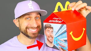Do NOT Order MrBeast Happy Meal in Real Life at My PB and J House!