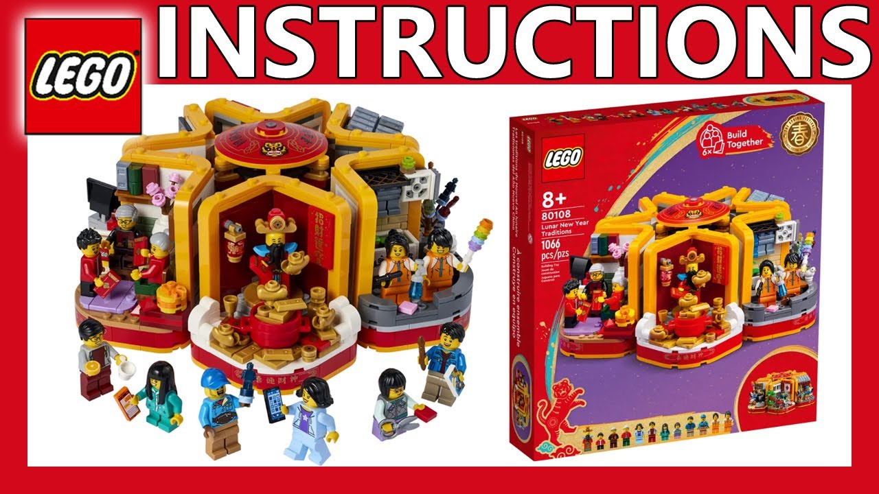 LEGO Instructions | 80108 | Lunar New Year Traditions | LEGO Chinese Festivals 2021