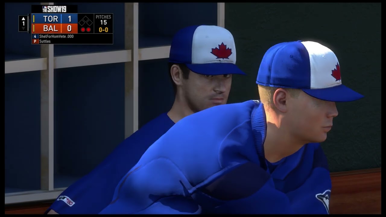 4K – PS4 – MLB The Show 19 – Spring Training – February 2019 – Sunday 24 – Toronto Blue Jays at Balt