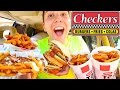 Checkers Drive-Thru • MUKBANG