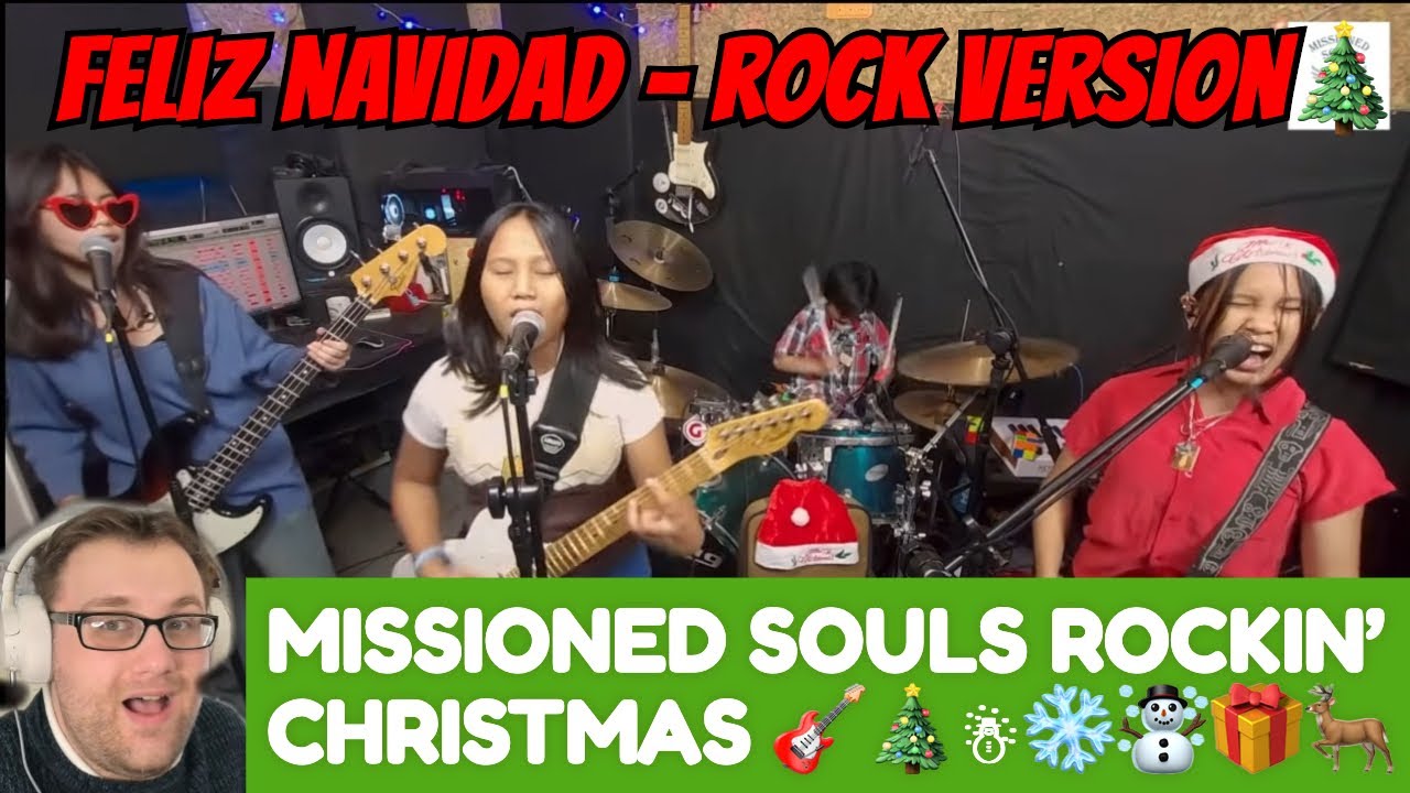 Я НЕ БЫЛ ГОТОВ… Реакция на кавер Missioned Souls на песню «Feliz Navidad (Rock Cover)» (HIT DIFFE...
