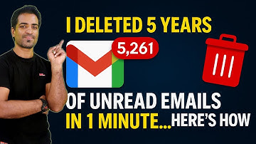 How to Instantly Delete All Unread Emails in Gmail (No Extensions!) | Gmail Recovery