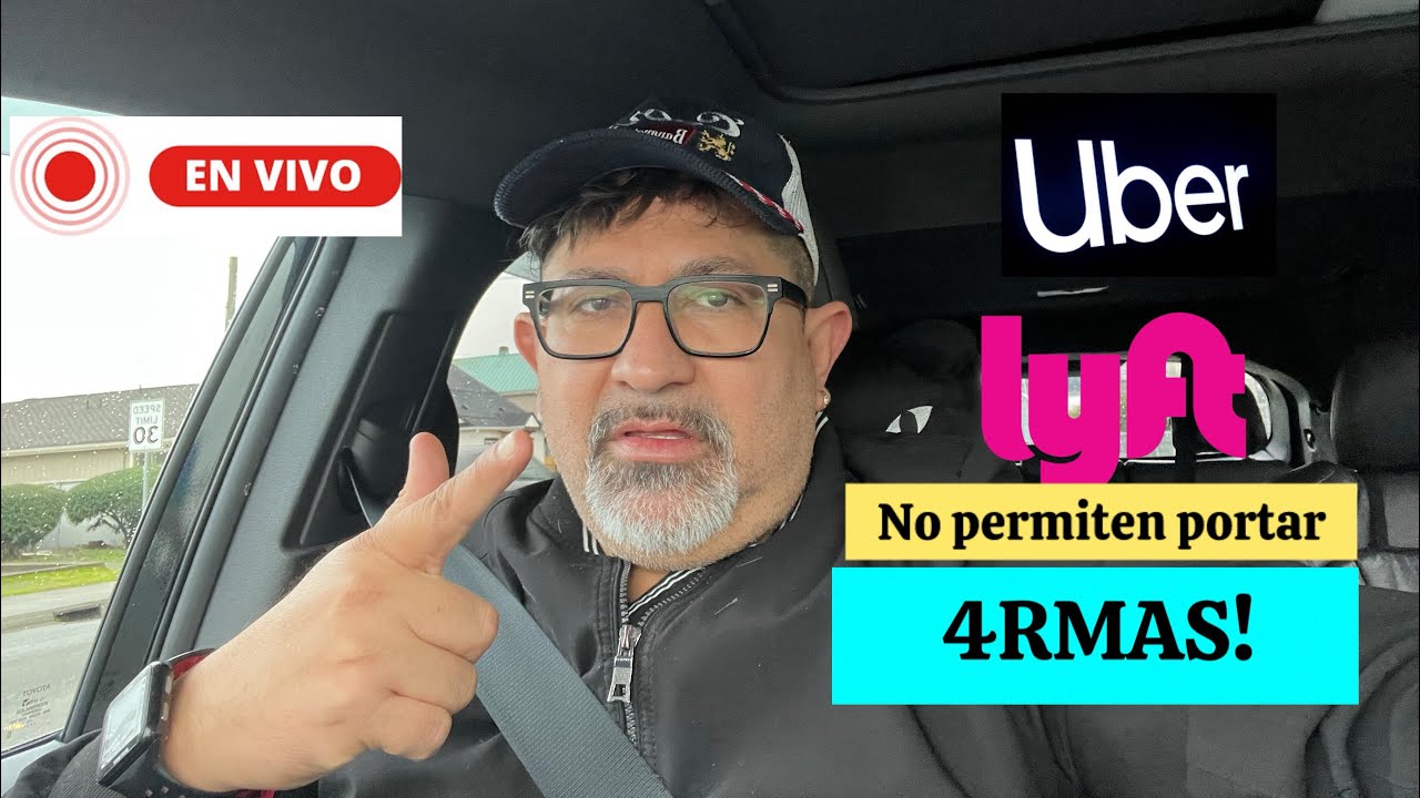 Uber Lyft, NO PERMITEN PORTAR  “🔫rmas”  el Compa Rala 🧑🏽‍🌾