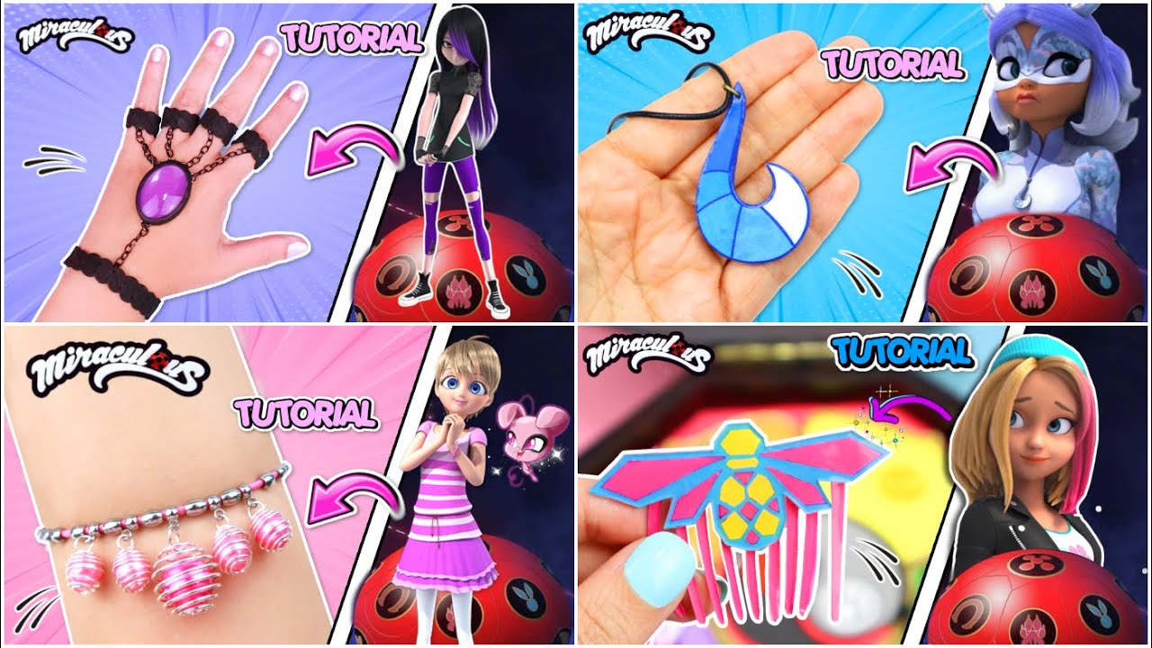DIY / Tutorial: Marinette Jewelry Box for All Miraculouses of Miraculous  Ladybug by Isa's World 