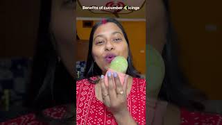 Cucumber icing ✨#skincare #beautytips #tips #shorts #shortsfeed #trendingshorts #viralvideo #ytviral