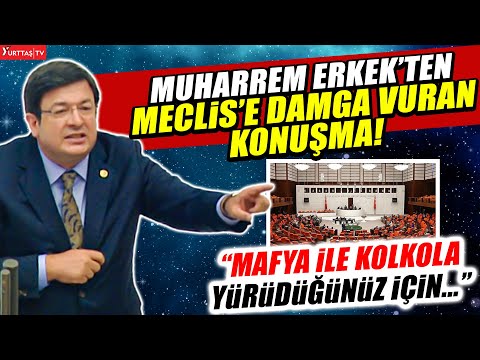 Muharrem Erkek'ten iktidar vekillerini sessizliğe boğan konuşma: \