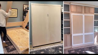 How To Build A Custom Murphy Bed Wstorage Using Create-A-Bed Cabinet Plans Hardware -