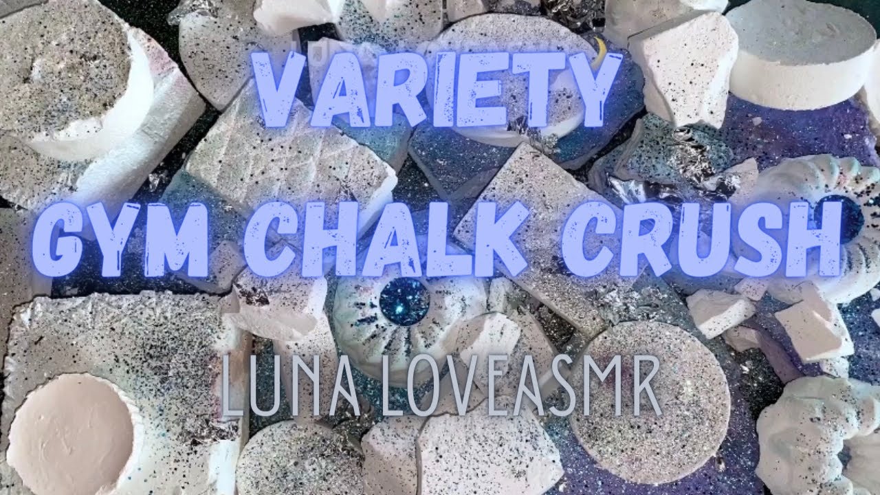 Variety Gym Chalk Crush | ASMR | Oddly Satisfying π³ - YouTube