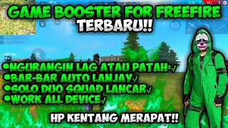 Terbaru!! 🎮Game Booster For Freefire No Lag | Cara Mengatasi Lag | screenshot 5
