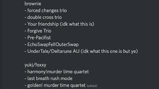 harmony's undertale owned au distribution...!