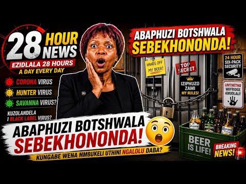 ABAPHUZI BOTSHWALA SEBEKHONONDA NGAMAGCIWANE | 28 HOUR NEWS