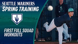 Mariners Full Squad in Spring Training