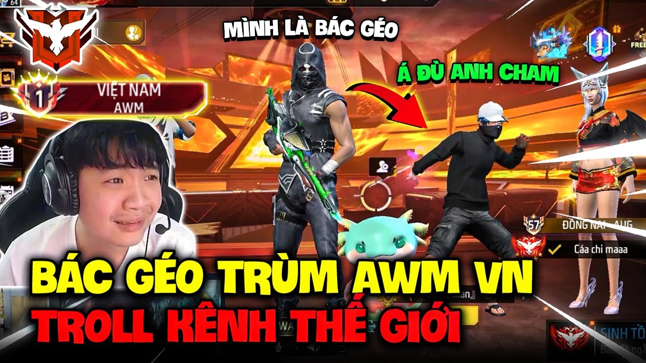 Cùng Bác Gấu Trùm AWM Việt Nam Đi Kênh Thế Giới Chơi ALTP Gánh Team Cực Đẳng Cấp