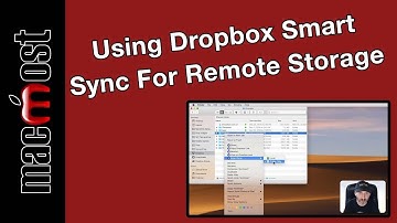 Using Dropbox Smart Sync For Remote Storage (MacMost #1939)