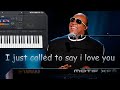 Stevie Wonder I just called to say i love you Cover / Yamaha psr sx900