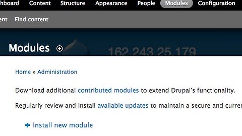 complete web design tutorial for beginners how to install drupal modules installation