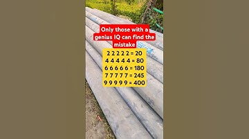 Only those with a genius IQ can find the mistake #shorts #iqtest #find #search