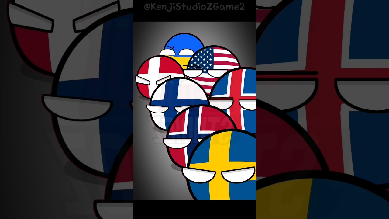 "Eternal Enemies" || «Türkiye Vs Sweden» || [ CountryBalls ] || 