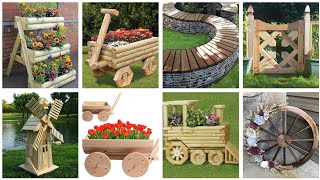 Top 5o Decorative wooden projects stylish and beautiful wooden collection plant pots ideas