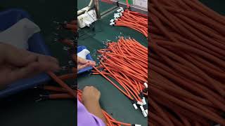 New energy line with heat shrink tube.#custom #factory #bodiotech #electronic #cable #wire