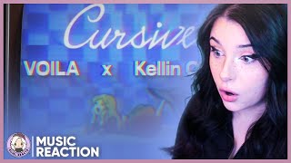 E-Girl Reacts│VOILÀ & Kellin Quinn - Cursive│Music Reaction Resimi