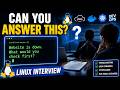 Linux Interview Questions and Answers for Junior DevOps, Cloud & System Engineers