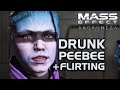 Mass Effect Andromeda - Peebee Drunk in the Museum + Flirting