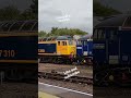 3 class 57 at Eastleigh 20th September