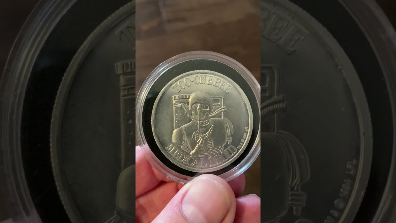 Vintage Kenner Star Wars 2-1B POTF Coin 