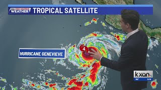 Major Hurricane Genevieve update, hot in Central Texas | KXAN Weather Forecast (July 26)