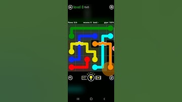 Flow free bridge (classic pack 6x6 level 8)