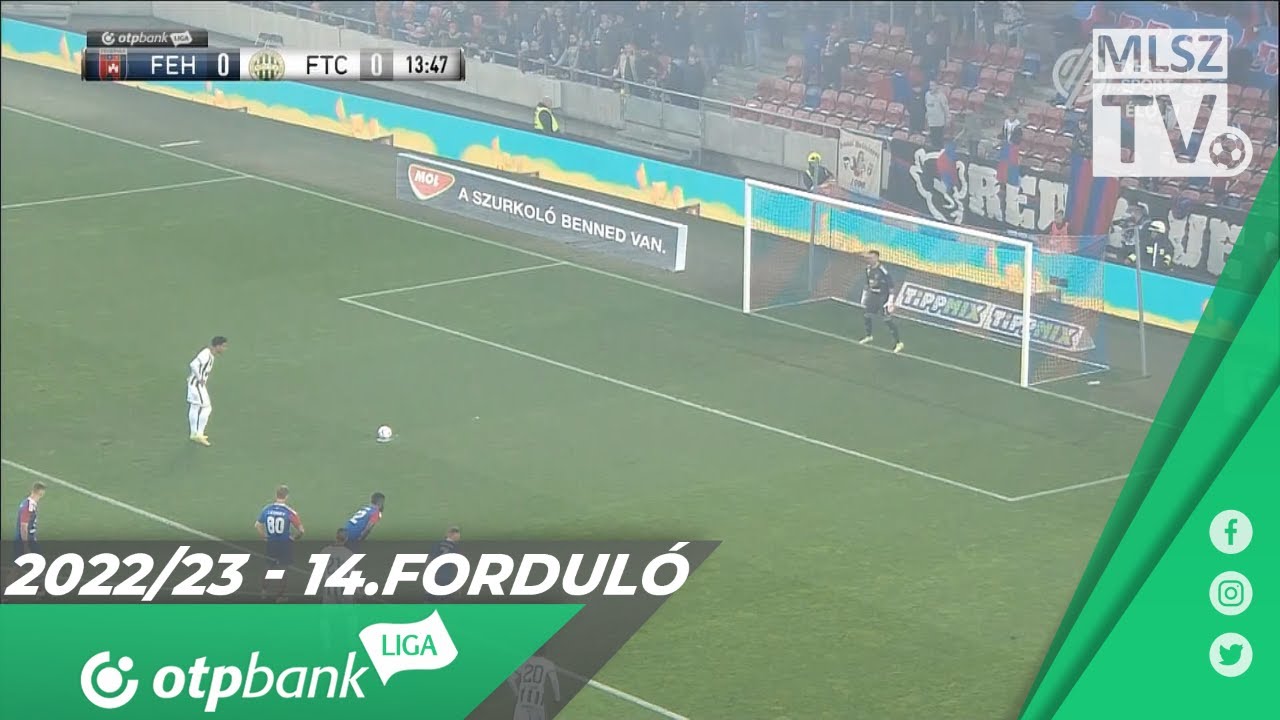 MOL Fehérvár FC-Ferencvárosi TC 2-2 - Hír TV