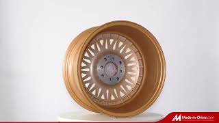 New Audi/VW Black/Gun Metal Car Wheel 18X8/19X8.5 Inch 5X112 /5X100 Et35-40 Germany Replica Passenge