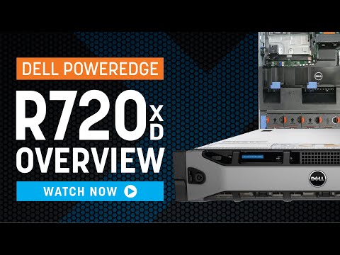 new dell poweredge r520 r720 r720xd r730 r730xd r820... Dell PowerEdge R720xd - YouTube