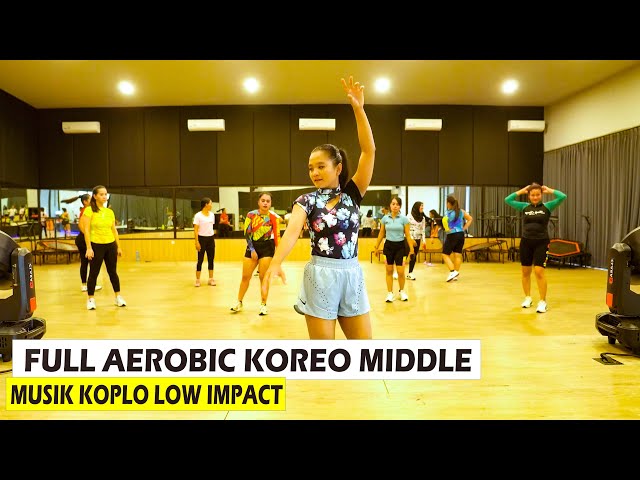 THE LATEST DANGDUT KOPLO AEROBIC CHOREO EXERCISES FESYA SAHARA class=