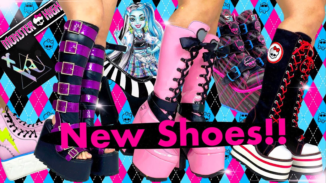 NEW Monster High x YRU SHOES! 👀 + Second Collection LEAKS! 🔥🍵 - YouTube