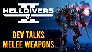 HellDivers 2 Dev Talks Melee Weapons, Tipping Game Devs, Roguelike or -lite? Wealth
