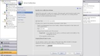 Configure client monitoring