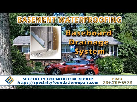 Basement Waterproofing   Matthews NC   Specialty Foundation Repair 704.787.6972