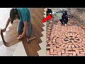 मिस्त्री की फर्श बनाने की इन तकनीको को देखकर हर एक मजदुर है हैरान | Amazing Floor Construction