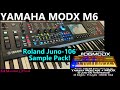 Yamaha MODX M6 J106MODX Roland Juno-106 Analog Synth Sample Pack Rik Marston