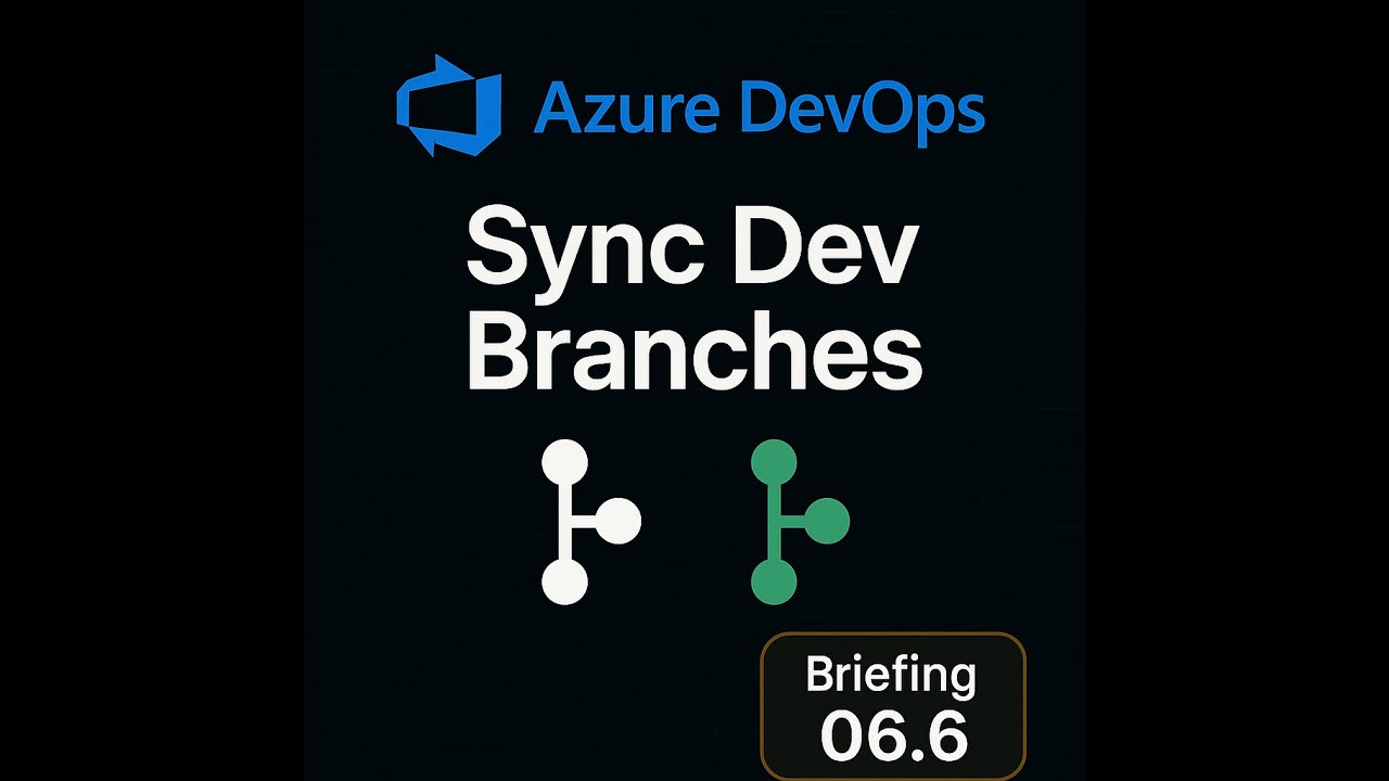 Syncing Dev Branches Across Teams – Azure Repos Workflow (Briefing 06.6 ...