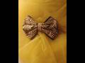 diy hair bow clip 🎀 /yt shorts