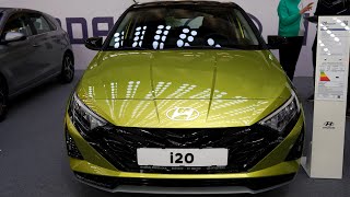 NEW 2024 Hyundai i20 Sky Green - Exterior and Interior 4K