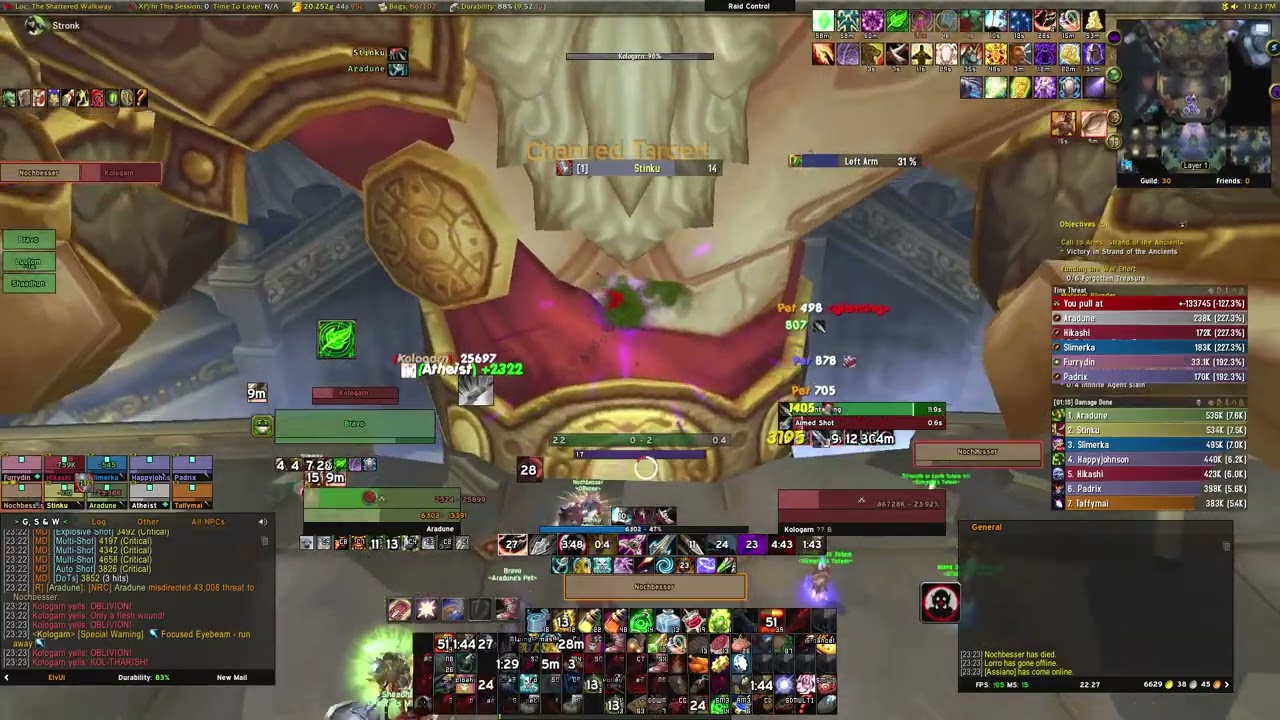 Aradune Kologarn Trap Weave