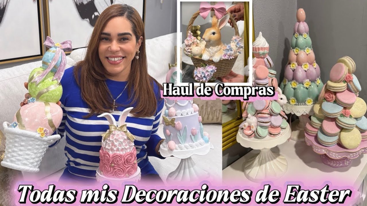 Haul de Compras 🐰2026 | Todas mis Decoraciones de Easter 