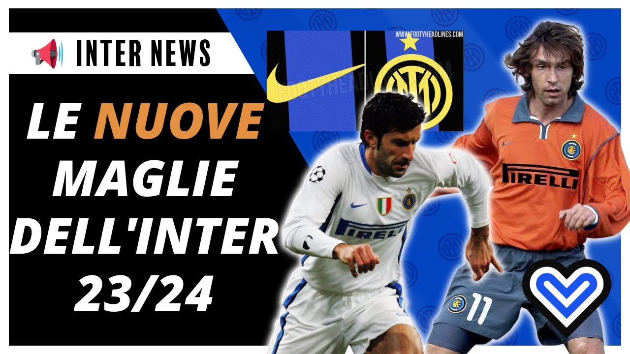 SPOILER! Come saranno le Nuove Maglie INTER 2023/2024: anticipazioni e  commento 